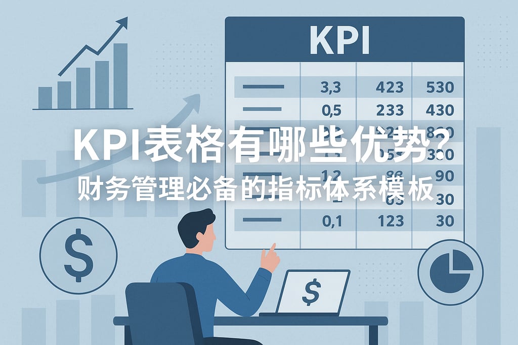 KPI Tables有哪些优势？财务管理必备的指标体系模板